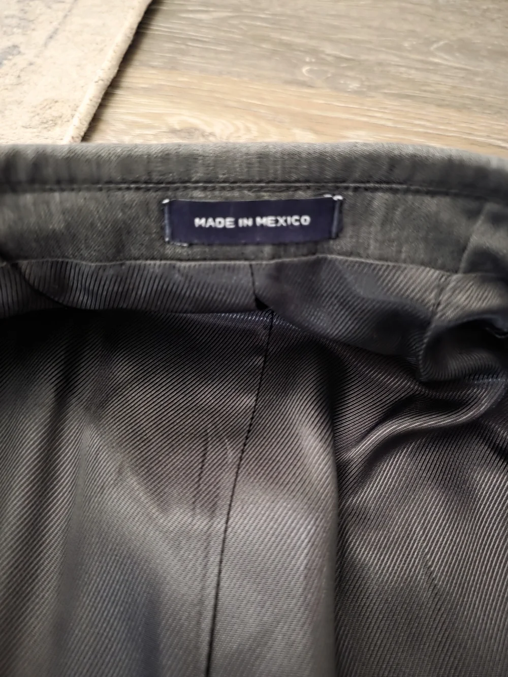 Men's Classic Gray Two-Button Blazer
